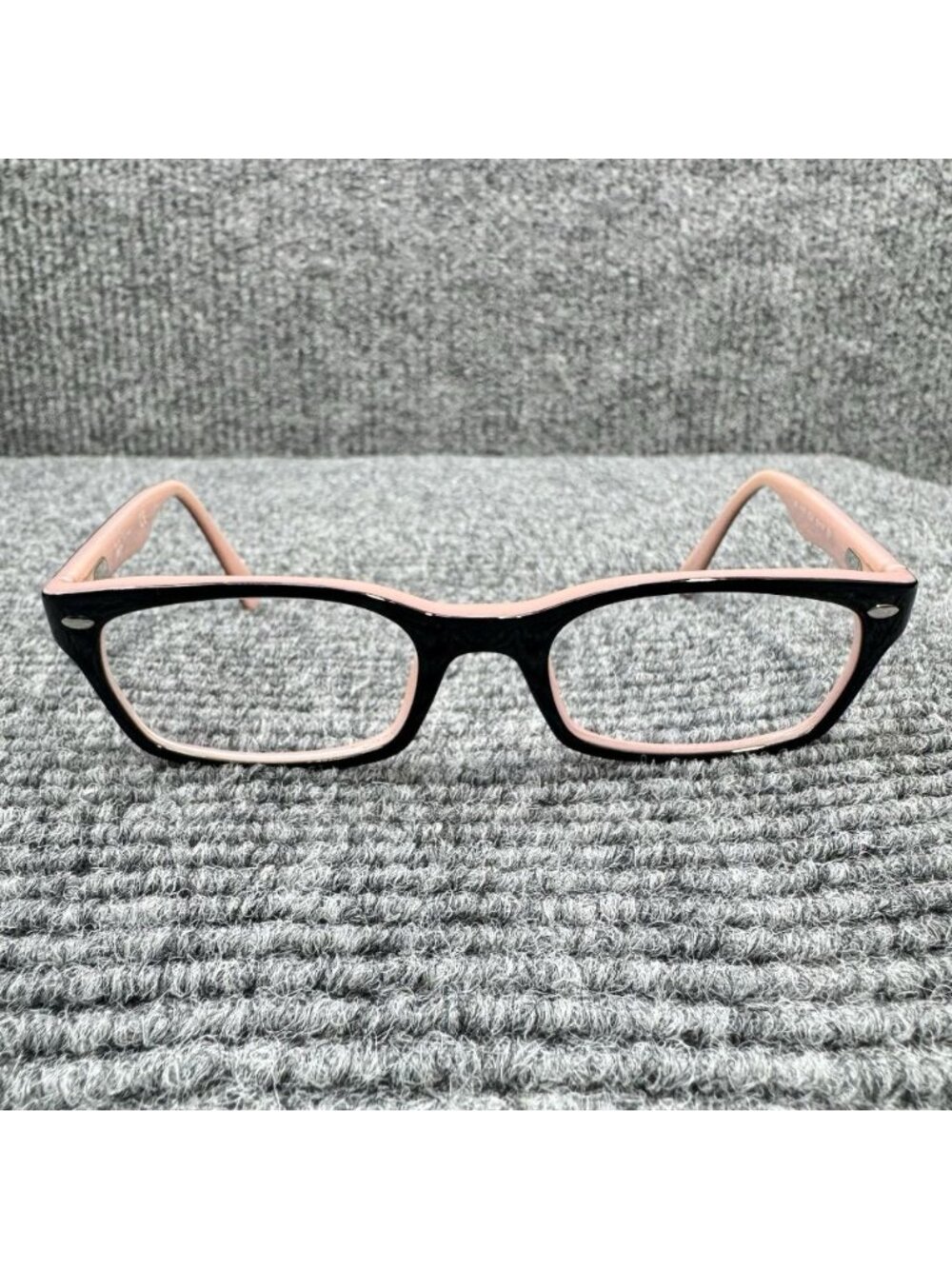 Ray-Ban Eyeglass Frames RB 5150 5024 Black Pink Womens Rectangular 50-19-135 - Picture 4 of 13
